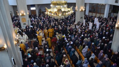 На Тернопільщині глава УГКЦ Святослав Шевчук освятив Ювілейний хрест На Тернопільщині глава УГКЦ Святослав Шевчук освятив Ювілейний хрест