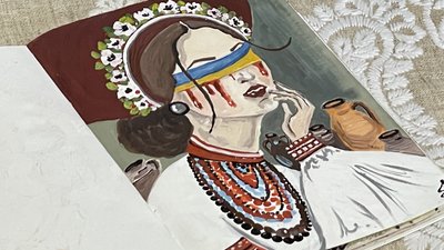 "Молимось за тебе рідненька": херсонська художниця малює картини та переказує гроші ЗСУ "Молимось за тебе рідненька": херсонська художниця малює картини та переказує гроші ЗСУ