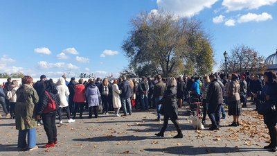 В Одесі мітингували проти карантинних обмежень