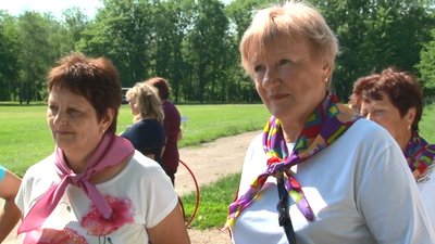 У Черкасах вперше відбулися спортивні змагання серед пенсіонерів