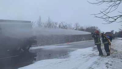 На Рівненщині горіла цистерна - ДСНС