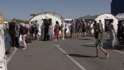 У запорізькому хабі для переселенців волонтери скаржаться на антисанітарні умови