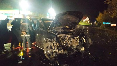 На Черкащині сталась ДТП з чотирма травмованими На Черкащині сталась ДТП з чотирма травмованими