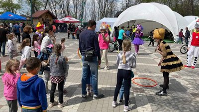 У Кам'янці-Подільському за підтримки ЮНІСЕФ відкрили дитяче містечко