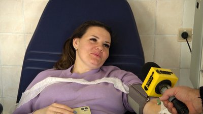 "Найтепліший день донора": у Житомирі донори зібрали для хворих дітей 30 літрів крові "Найтепліший день донора": у Житомирі донори зібрали для хворих дітей 30 літрів крові