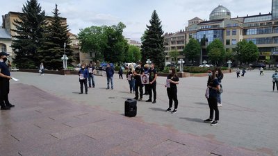 В Івано-Франківську відбулася акція "Єрмак стоп!" В Івано-Франківську відбулася акція "Єрмак стоп!"