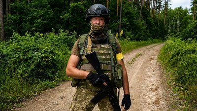 В'ячеславу Голубу вручили відзнаку "За оборону України"