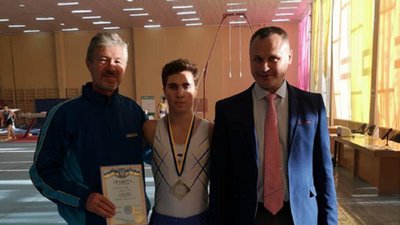 Єгор Кириленко з Херсона - срібний призер чемпіонату України з гімнастики