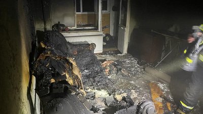 У Тернополі сталася пожежа У Тернополі сталася пожежа