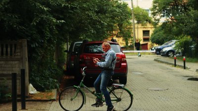 Погода, велосипедист, Івано-Франківськ