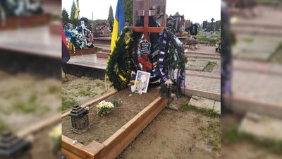 Поховання Романа та Леоніда Бутусіних Поховання Романа та Леоніда Бутусіних