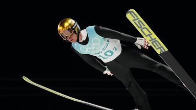 Даніель Губер, олімпійський чемпіон Пекіна-2022 у лижних стрибках з трампліна