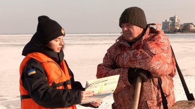 Черкасцям нагадали правила поводження на льоду