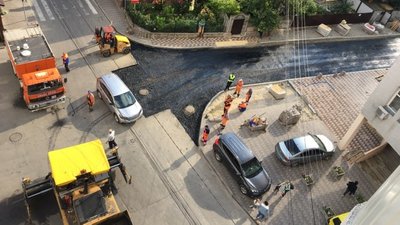У Тернополі до Дня міста мають завершити ремонт дороги від швидкої вздовж приватного сектору У Тернополі до Дня міста мають завершити ремонт дороги від швидкої вздовж приватного сектору