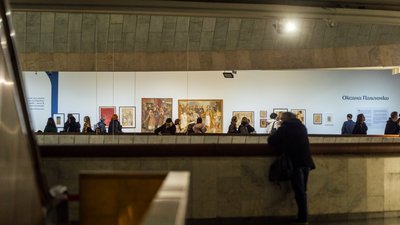 Експозиція виставки "Весна. Жіночі імена бойчукізму"