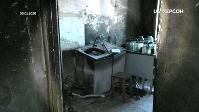 У санаторії перебуватимуть двоє дітей, які постраждали через пожежу в квартирі у Херсоні