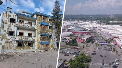 Ринок "Барабашово" у Харкові частково відновлює роботу