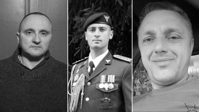 Денис Калюжний, Іван Заїць, Руслан Карапка Денис Калюжний, Іван Заїць, Руслан Карапка