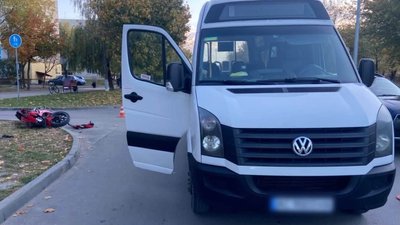 Аварія на Ковельщині за участі рейсового автобуса та мотоцикліста