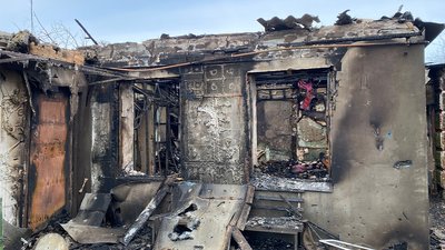 Атака РФ на Одесу 21 лютого 2026 року, зруйнований будинок