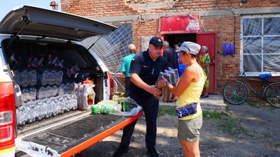 Внаслідок обстрілів та воєнних дій жителі чотирьох районів Запорізької області частково залишаються без води та газу