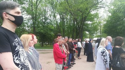 У Кропивницькому вшанували пам'ять Героїв України У Кропивницькому вшанували пам'ять Героїв України
