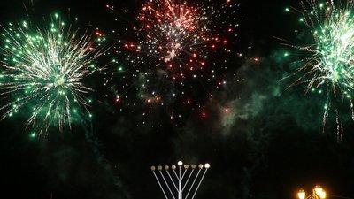 В центрі Одеси святкують Хануку