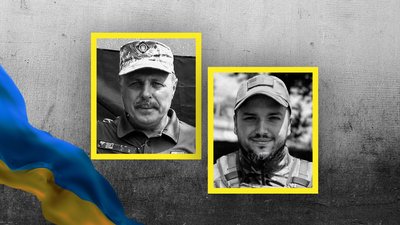 Зліва направо Василь Людвіг, Григорій Харитонов