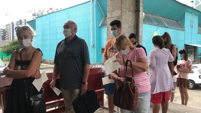 У Івано-Франківську відкрили центр масової вакцинації від COVID-19 У Івано-Франківську відкрили центр масової вакцинації від COVID-19