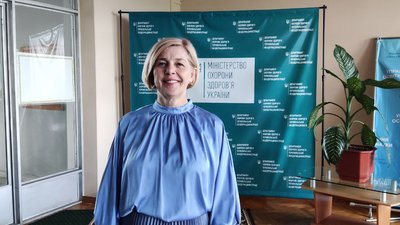 Директорка обласного департаменту охорони здоров’я Ольга Ярмоленко Директорка обласного департаменту охорони здоров’я Ольга Ярмоленко