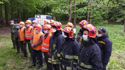 Лісівники Прикарпаття вчаться гасити лісові пожежі Лісівники Прикарпаття вчаться гасити лісові пожежі