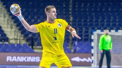 Капітан збірної України з гандболу Захар Денисов