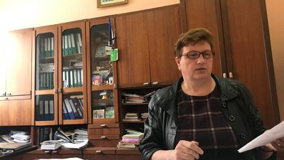 Директорка Збаразького ліцею №1 Оксана Богатюк
