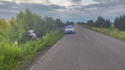 Місце смертельної аварії у селі Радовичі, де збили дитину, 18 липня 2025