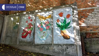 Малює мурали у вільний час – сумська лікарка Ольга Златнік Малює мурали у вільний час – сумська лікарка Ольга Златнік