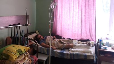 Ольга Касьянова в лікарні кроп Ольга Касьянова в лікарні кроп