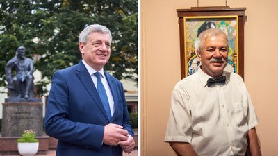 Ігор Цепенда, Валерій Дувірак, почесні звання, День Української Державності, Франківськ