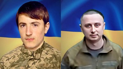 Полеглі військові з Буковини Руслан Герман та Василь Ганзюк