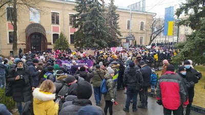 У центрі Харкова стартував Марш жіночої солідарності У центрі Харкова стартував Марш жіночої солідарності