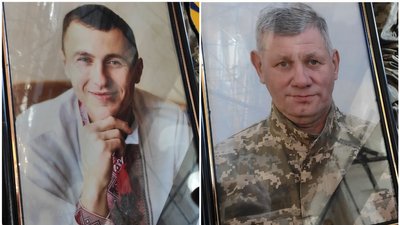 У Луцьку попрощалися з загиблими на війні Анатолієм Харитоновим та Олександром Бебком У Луцьку попрощалися з загиблими на війні Анатолієм Харитоновим та Олександром Бебком