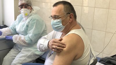 За минулу добу на Закарпатті вакцинували від коронавірусу 30 людей