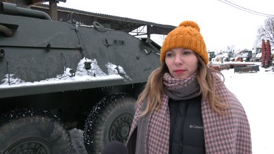 Волонтерський штаб львівського "Пласту" та спортсменка Орися Дем’янюк зібрали гроші на БТР для ЗСУ Волонтерський штаб львівського "Пласту" та спортсменка Орися Дем’янюк зібрали гроші на БТР для ЗСУ