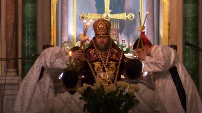 Великодні богослужіння у Сумах: як це було (фоторепортаж) Великодні богослужіння у Сумах: як це було (фоторепортаж)