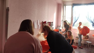 Лежанки для безпритульних собак шиють тернопільські волонтерки