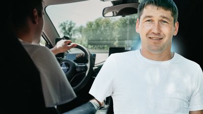 Історія ветерана Миколи Нездюра, який після поранення почав працювати водієм таксі