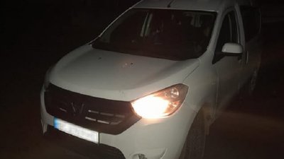 Автомобіль Dacia Doker, водій якого здійснив наїзд на пішохода