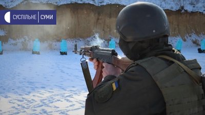 Вперше постріляли: Сумські гвардійці тренувалися на власному військовому стрільбищі Вперше постріляли: Сумські гвардійці тренувалися на власному військовому стрільбищі