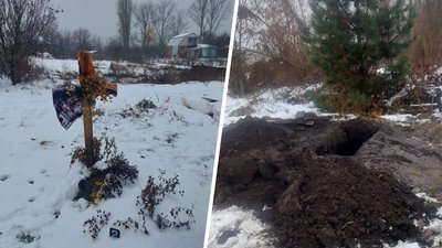 Поліція ексгумувала тіло загиблої від російських обстрілів жінки зі Слобожанського на Харківщині
