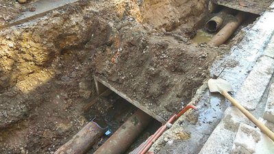 У Кропивницькму ліквідовують потрійний порив тепломережі