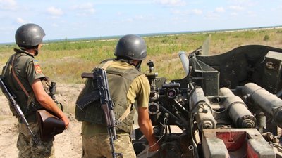 На полігоні біля Рівного військові відпрацювали знищення ворожих танків